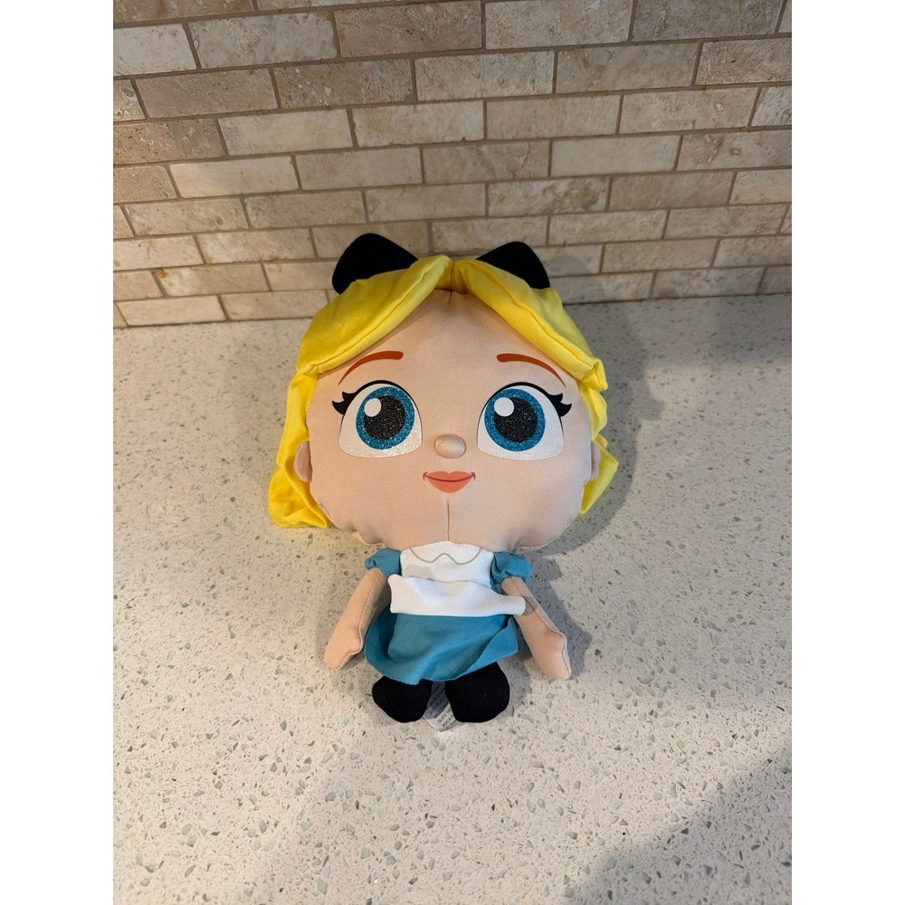 Disney Doorables Alice in‎ Wonderland Alice Plush Doll Blue Dress
